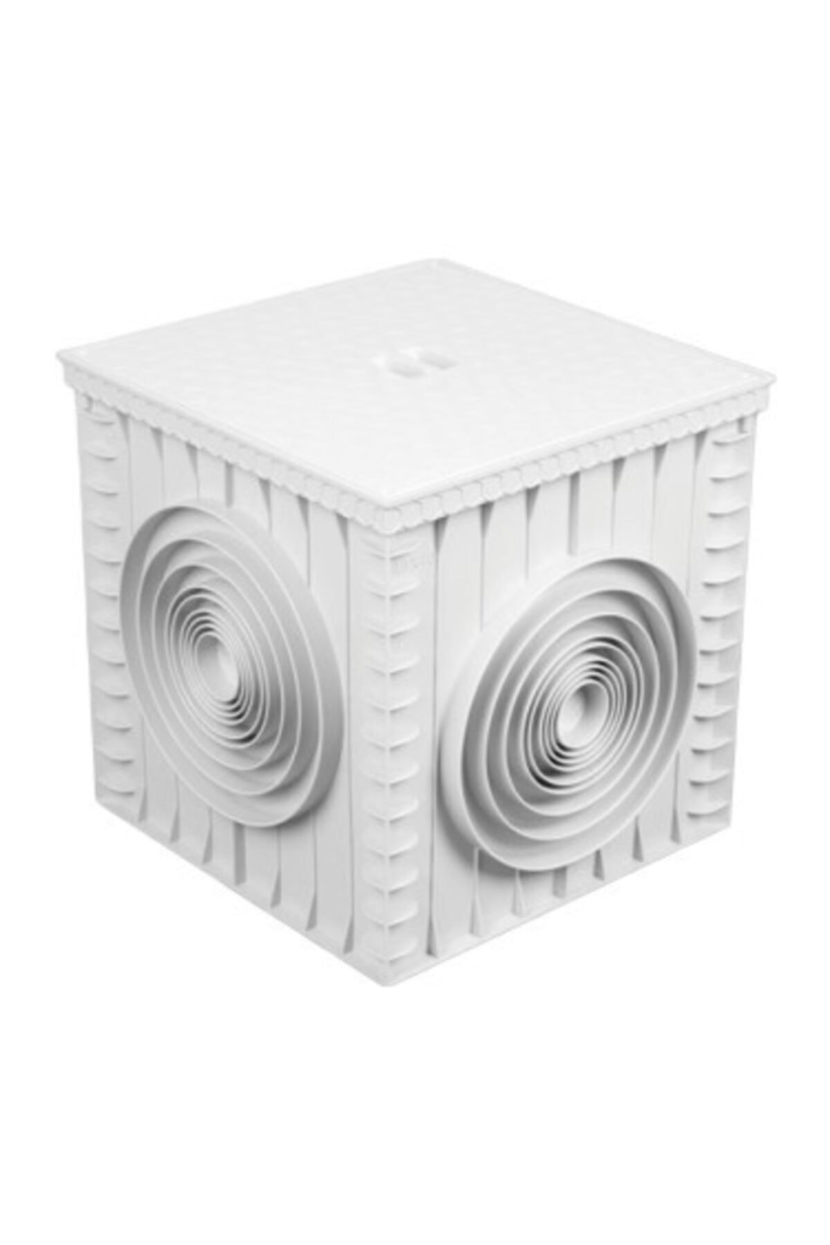 Genel Markalar 40x40 Düz Kapaklı Plastik Rögar (menhol) Kutusu