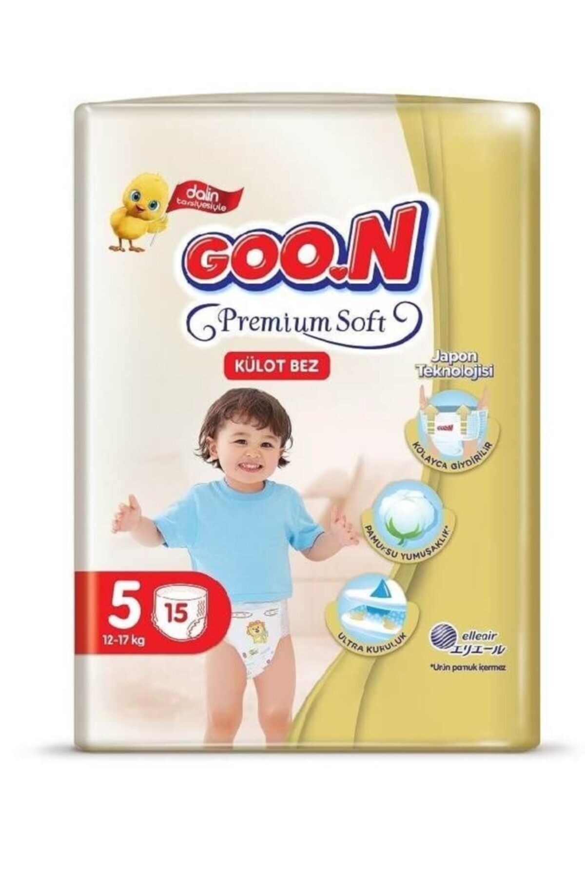 Goo.n Goon Premium Soft Külot Bez 5 Numara 90 Adet