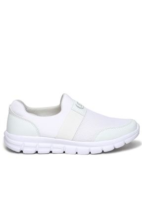Beyaz Unisex Ortopedik Spor Sneaker Yürüyüş Ayakkabısı Fmax.528
