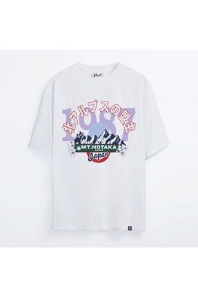 Oversize Mount Hotaka Oldschool Unisex T-shirt TW-3394