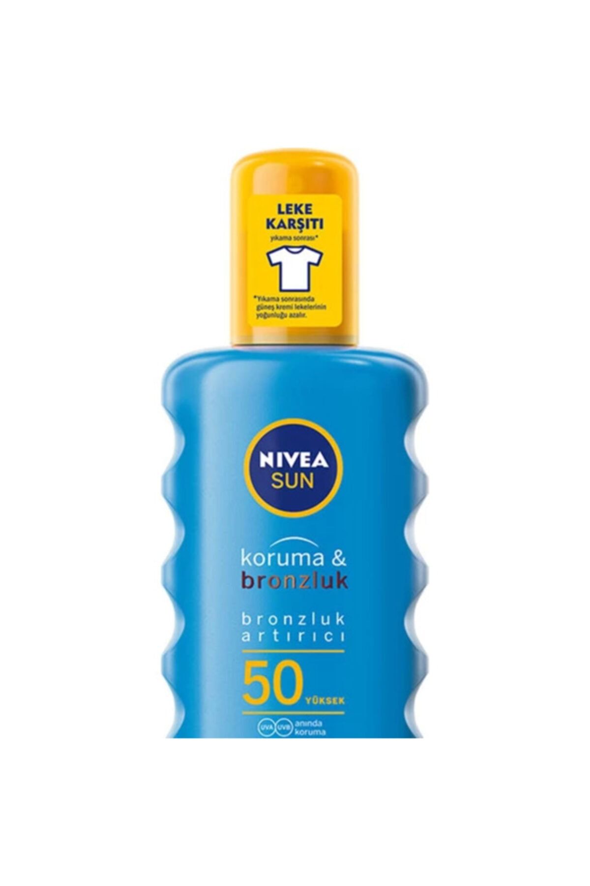 NIVEA ضدآفتاب و افزایش دهنده برنز Nivea با اسپری آفتابی SPF 50