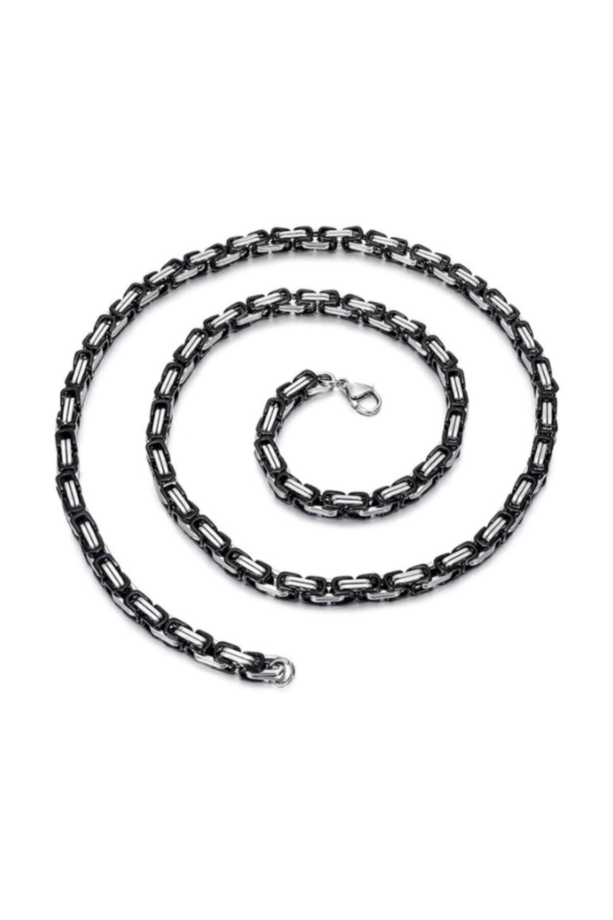 Thick black new arrivals chain necklace