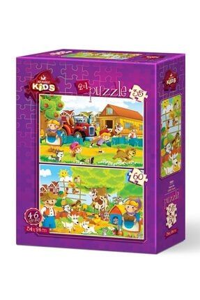 Art Çocuk Puzzle Çiftlik Hayatı 35 60 Parça Puzzle ART5583