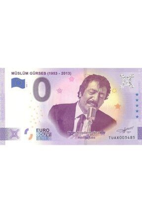0 (sıfır) Euro Türkiye - Müslüm Gürses Hatıra Parası (souvenir Banknote) TYC00178983514