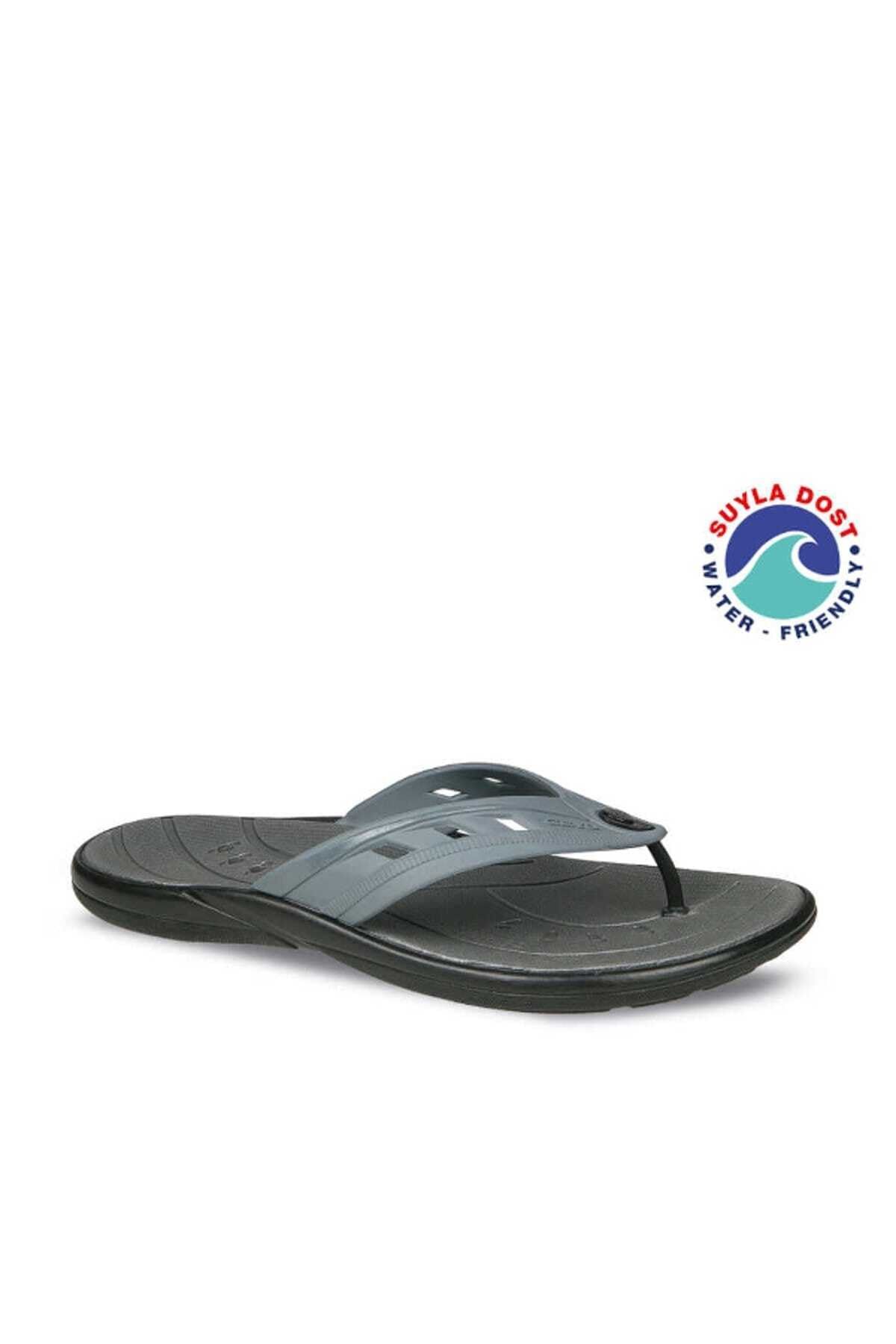 دمپایی مردانه خاکستری 01565 Ceyo