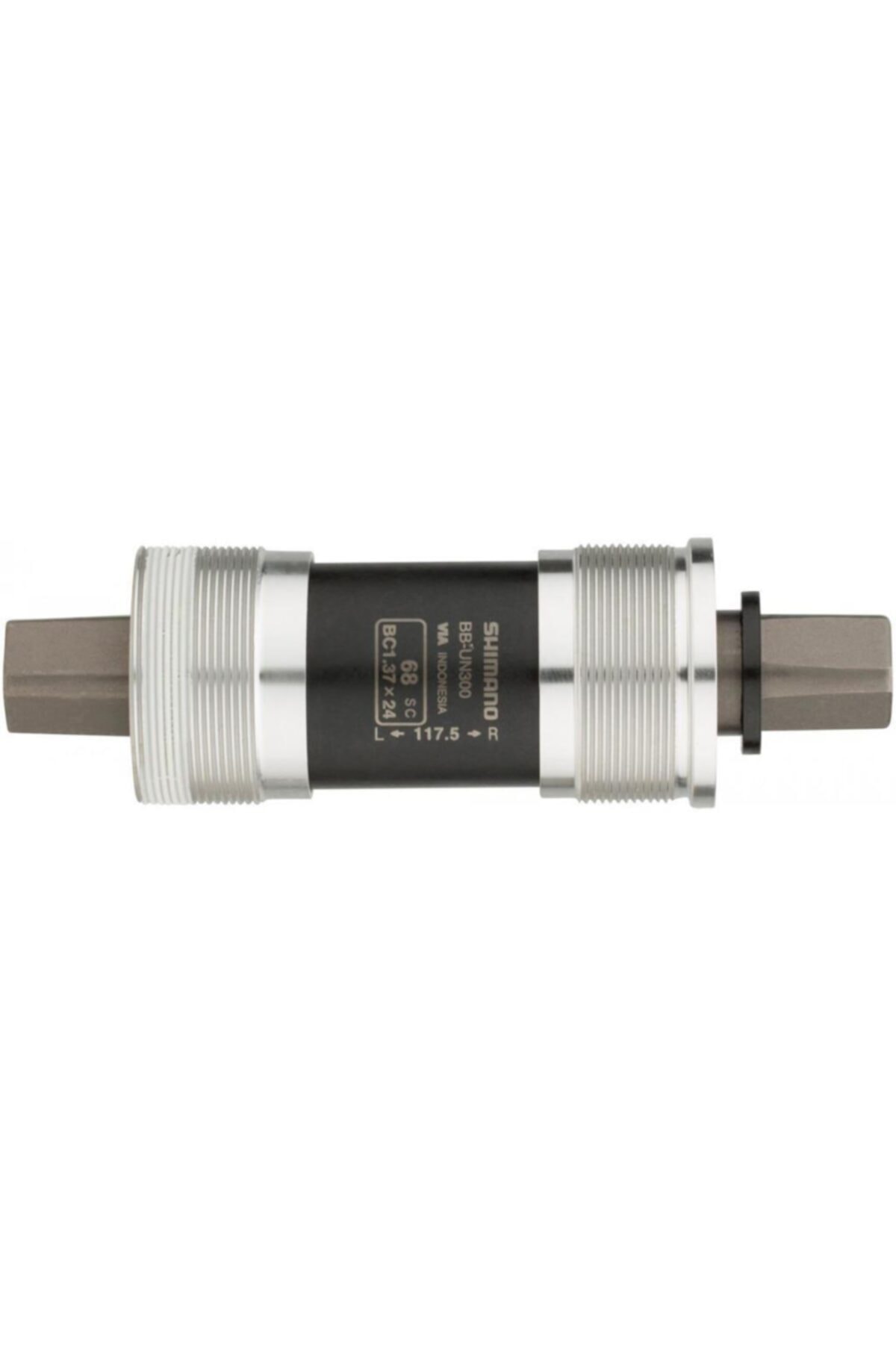 Himano Bb-un300 Bearing Square Shaft Middle Hub 117.5mm