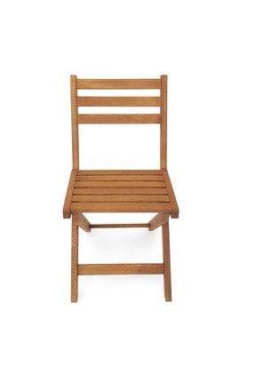 Doğal Ahşap Katlanabilir 75 X 39 Balkon Bahçe Bistro Sandalyesi lyptus 75 x 39 bstro sandalyesi kvr