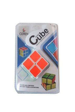 Ctoy Oyuncak Poşette Rubiks Zeka Küpü Sabır Küpü Sihirli Küp 2x2 581-5.0 6530.00062