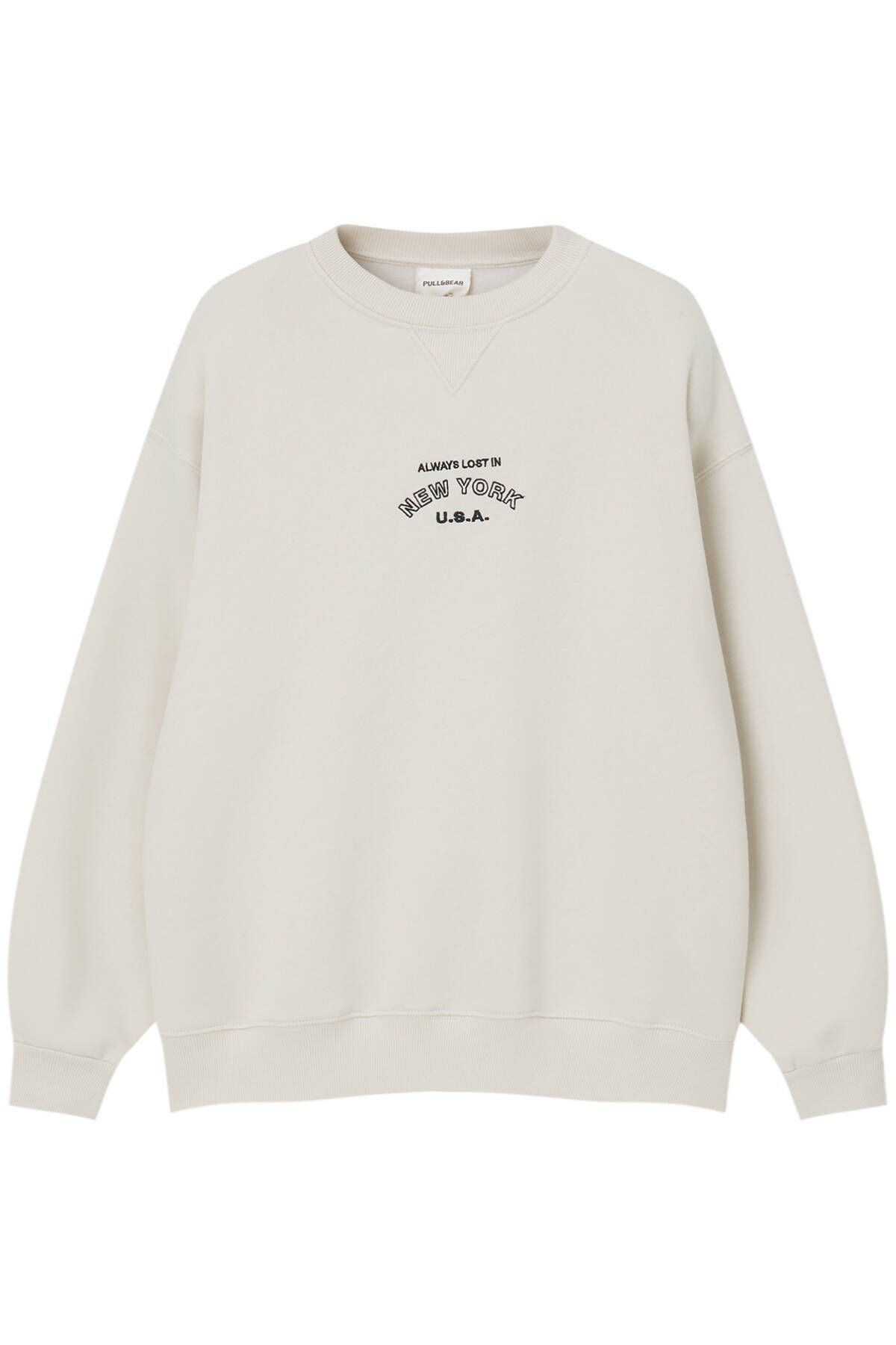 Pull Bear New York i lemeli sweatshirt Fiyat Yorumlar Trendyol