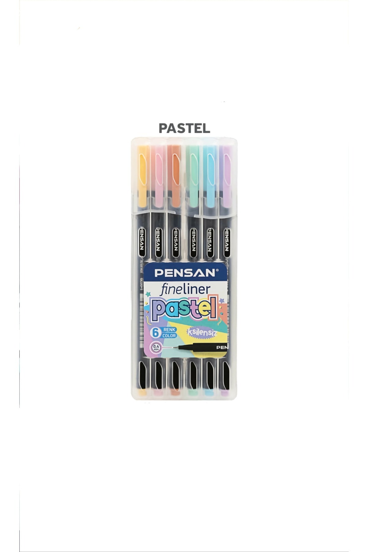 Estuche De 10 Rotuladores Fineliner Pensan 6500, Punta De Metal Recubierta, Tinta Sin Olor A Base De Agua