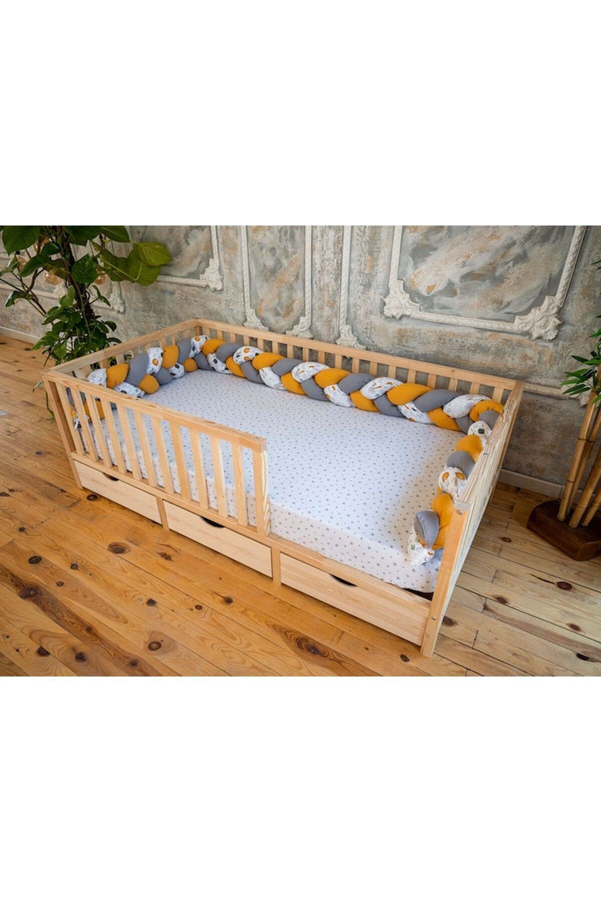 OPPİPO Montessori Ahşap Karyola - Montessori Yatak - Montessori Karyola -  -17 fotoğrafı 7 (önizleme)