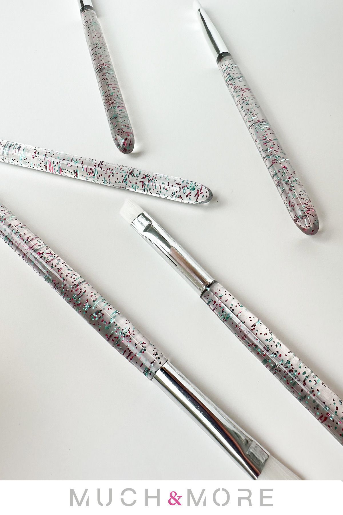 Much and More-5-Piece Brush Set Make up Brush Set (Far Brush) 4