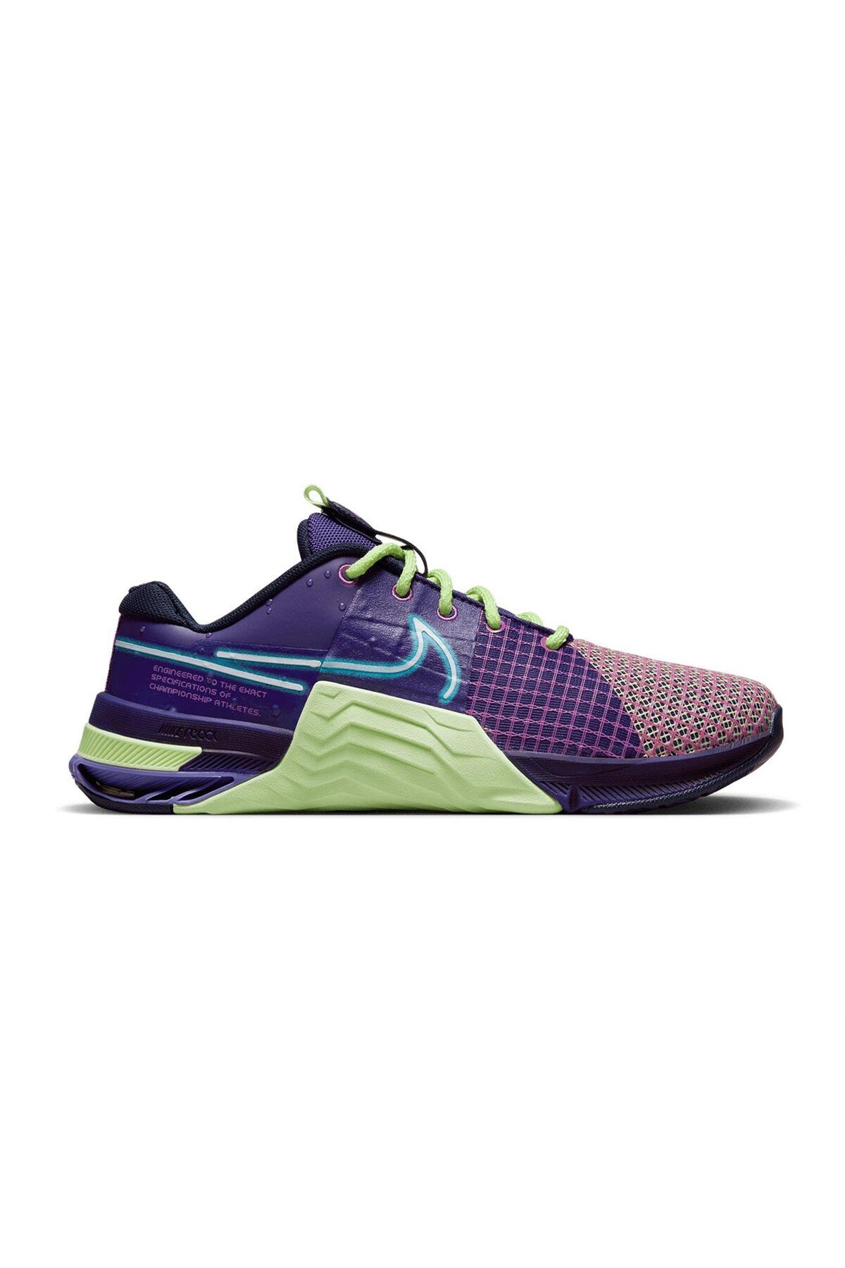 کفش دو و تمرین آبی مردانه زنانه ورزشی Metcon 8 Amp DV1168 500 Nike