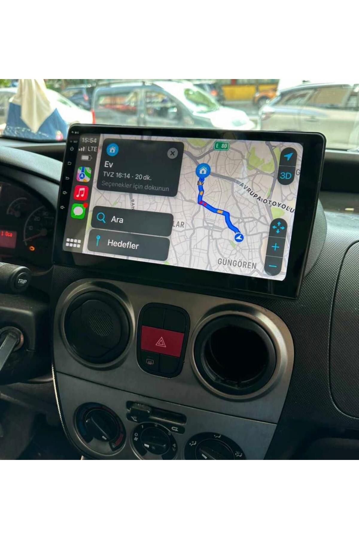 NAVİPRİME-Citroen Nemo - with Carplay, Android Multimedia, 8Gb Ram, 128Gb Memory, Navigation USB Bt 2