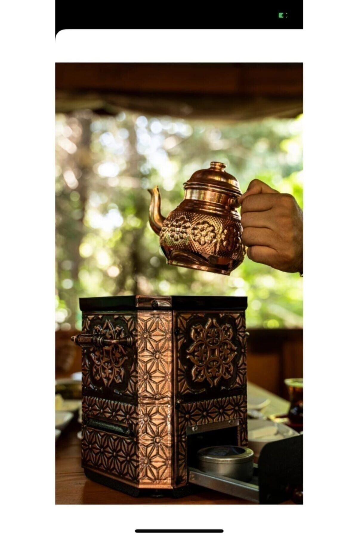 Bakır Jelli Semaver (DEMLİK DAHİLDİR)