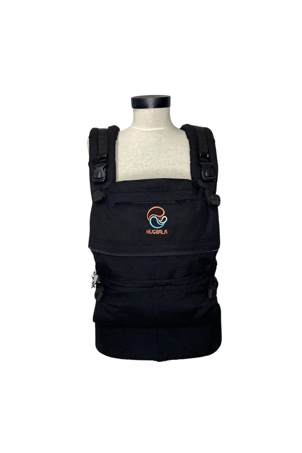 Hugbala 360° Ergonomik Kanguru 500 Siyah fotoğrafı 3 (önizleme)