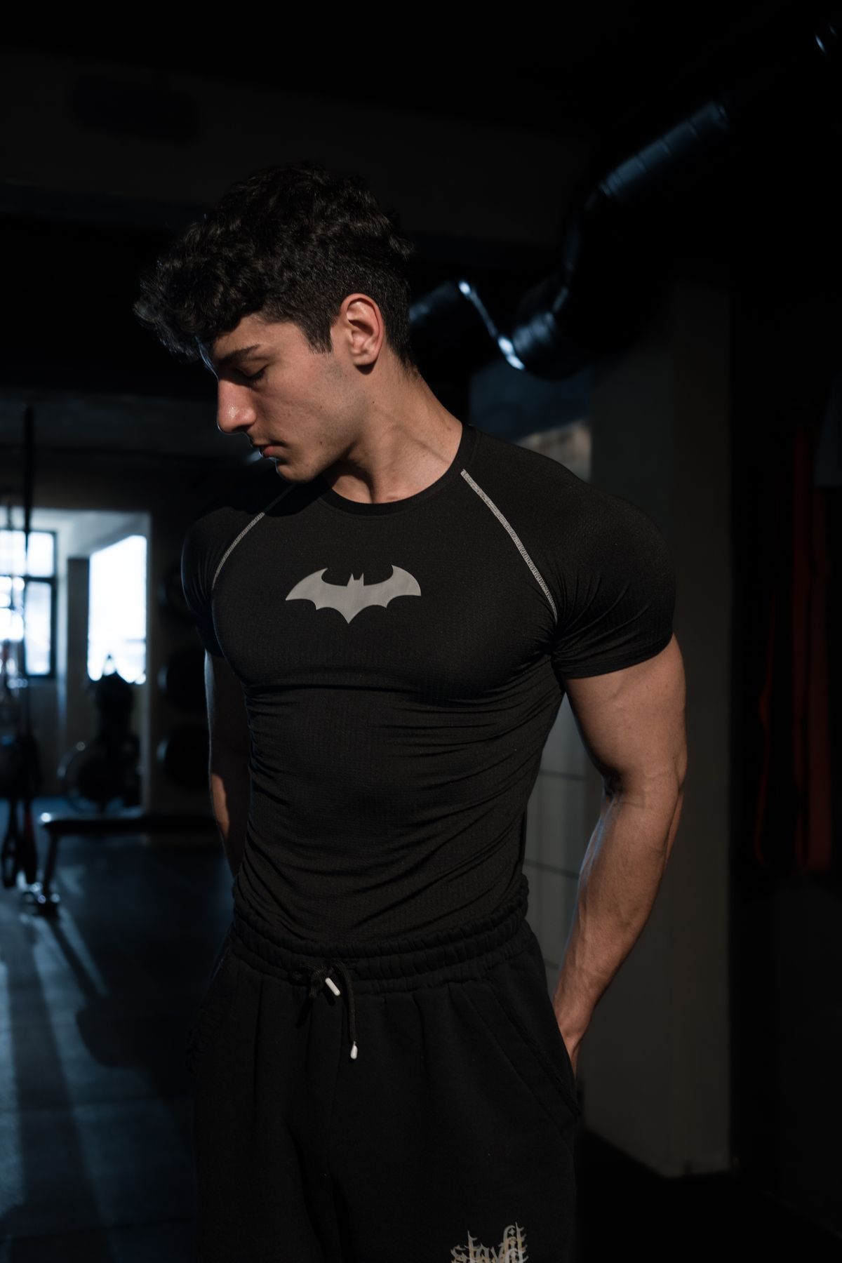 Batman dri fit shirt discount