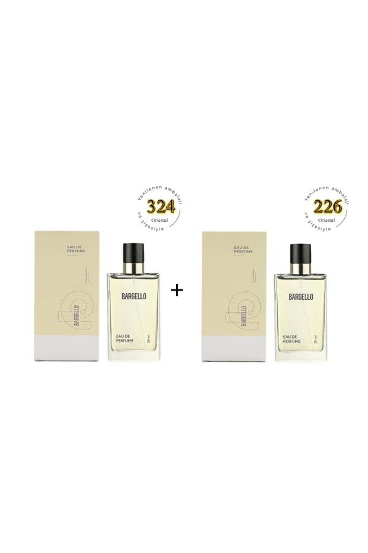 324 + 226 عطر زنانه Edp 50 ml Oriental Bargello