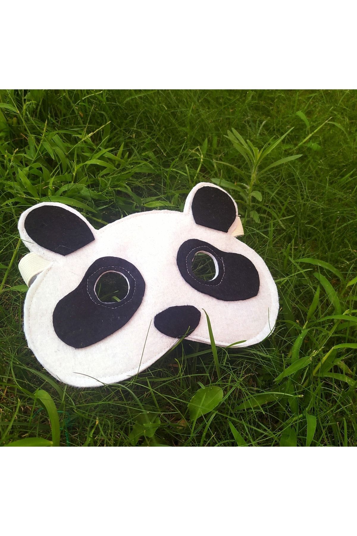 MOTOR BECERİ OYUNCAK Keçe Panda Oyun Maskesi