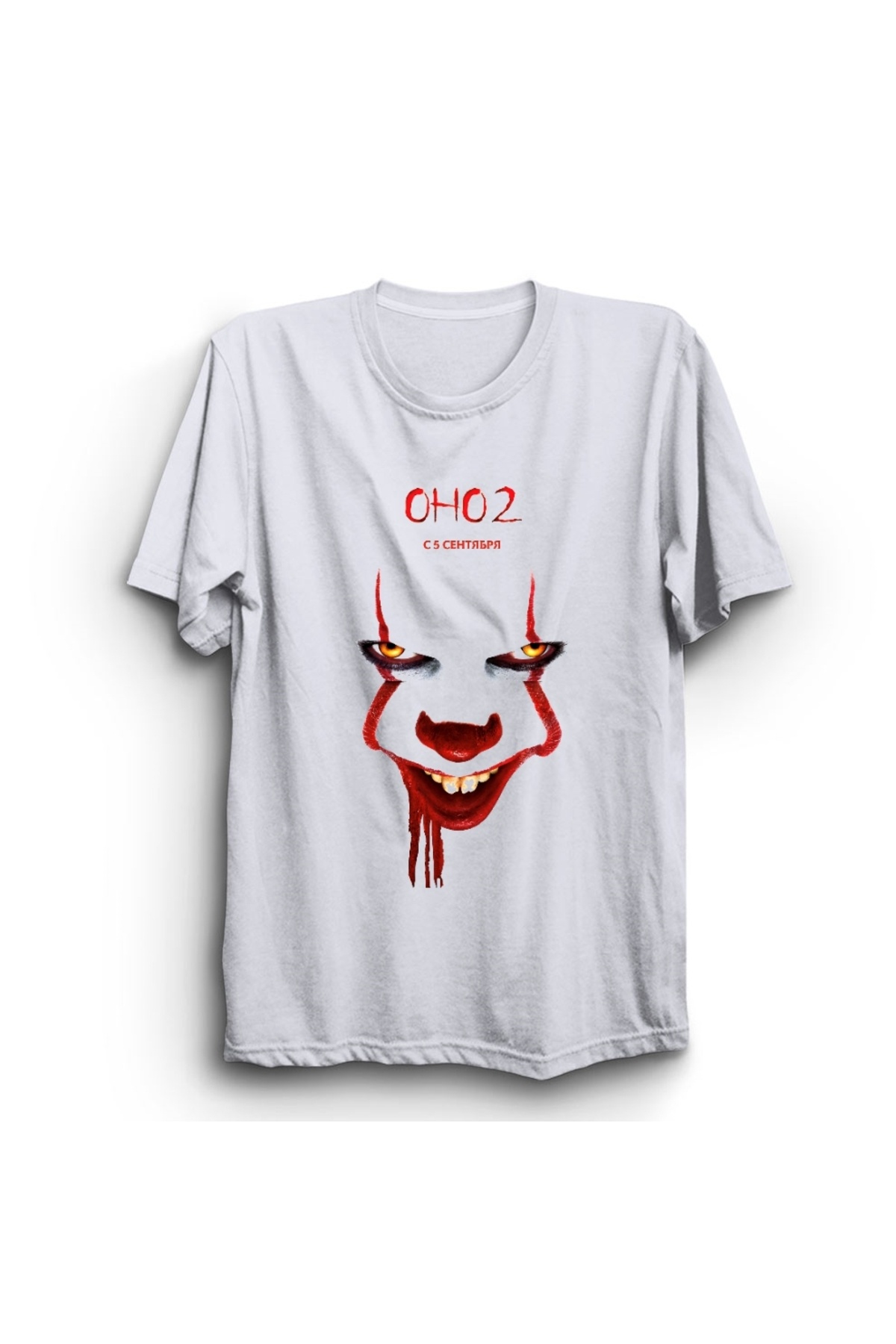 IT, O, Movie, Movie Printed, 100% Cotton T-Shirt