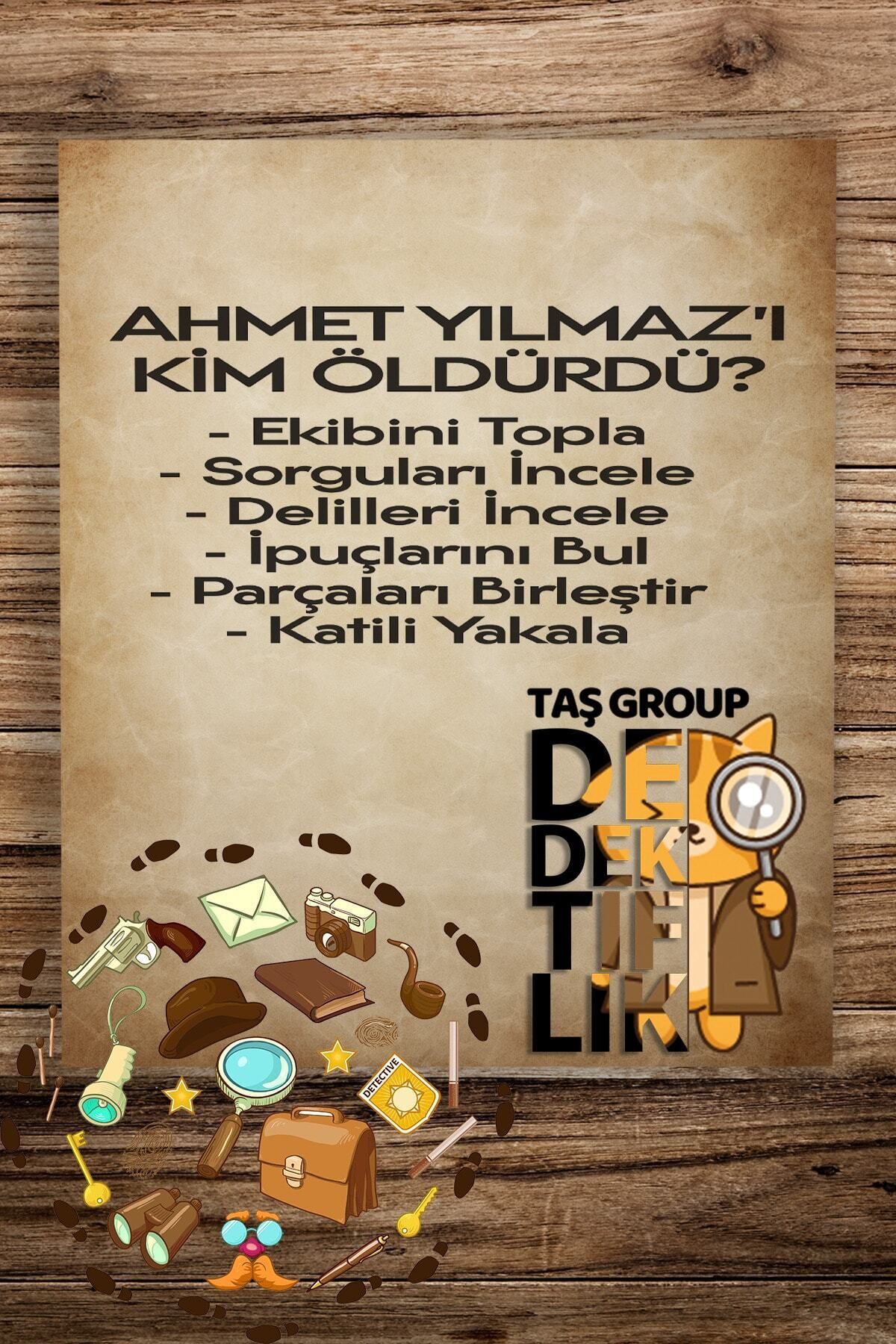 Taş Group Dedektiflik Dedektiflik Oyunu - Cinayet Oyunu - Dedektif Oyunu - Kutu Oyunları - Oyun fotoğrafı 3 (önizleme)