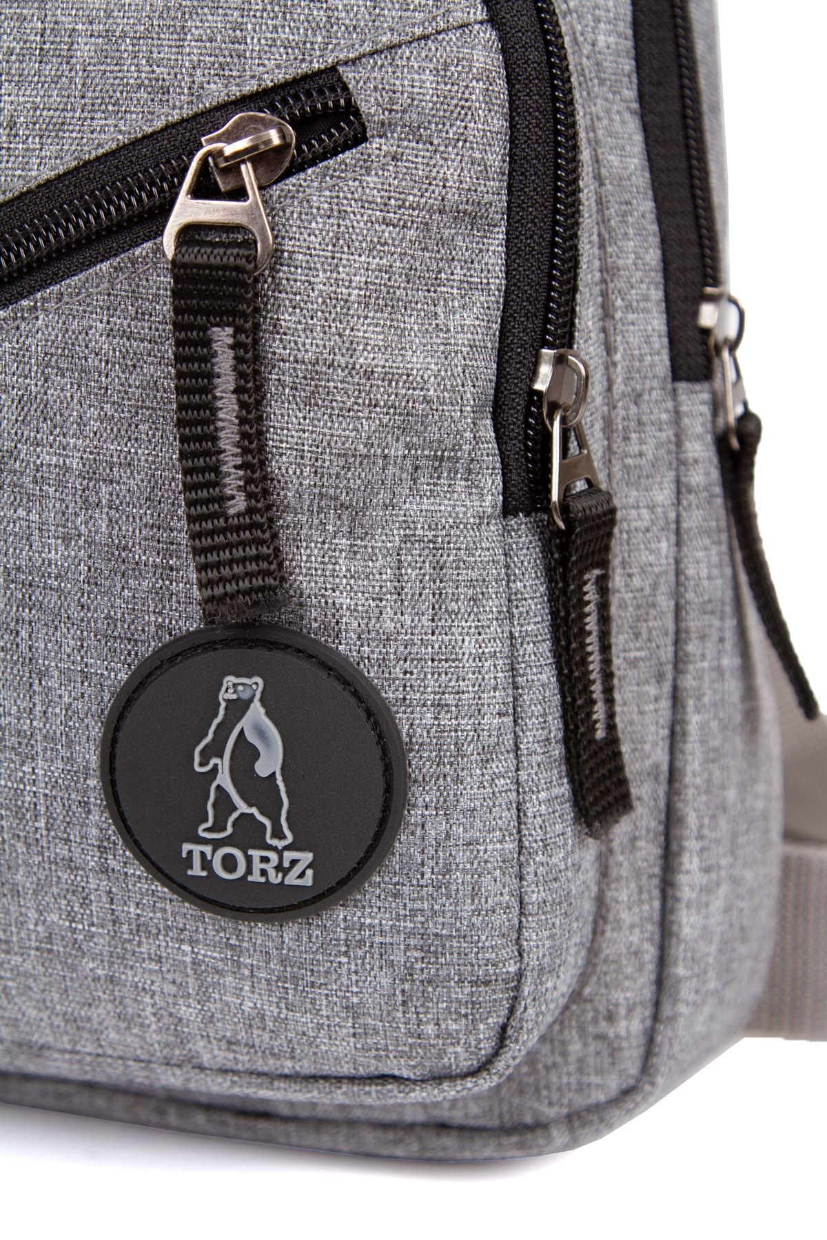Torz  Kulaklık Çıkışlı Tek Kol Göğüs Çantası Günlük Mini Sırt Çanta - Görsel 5