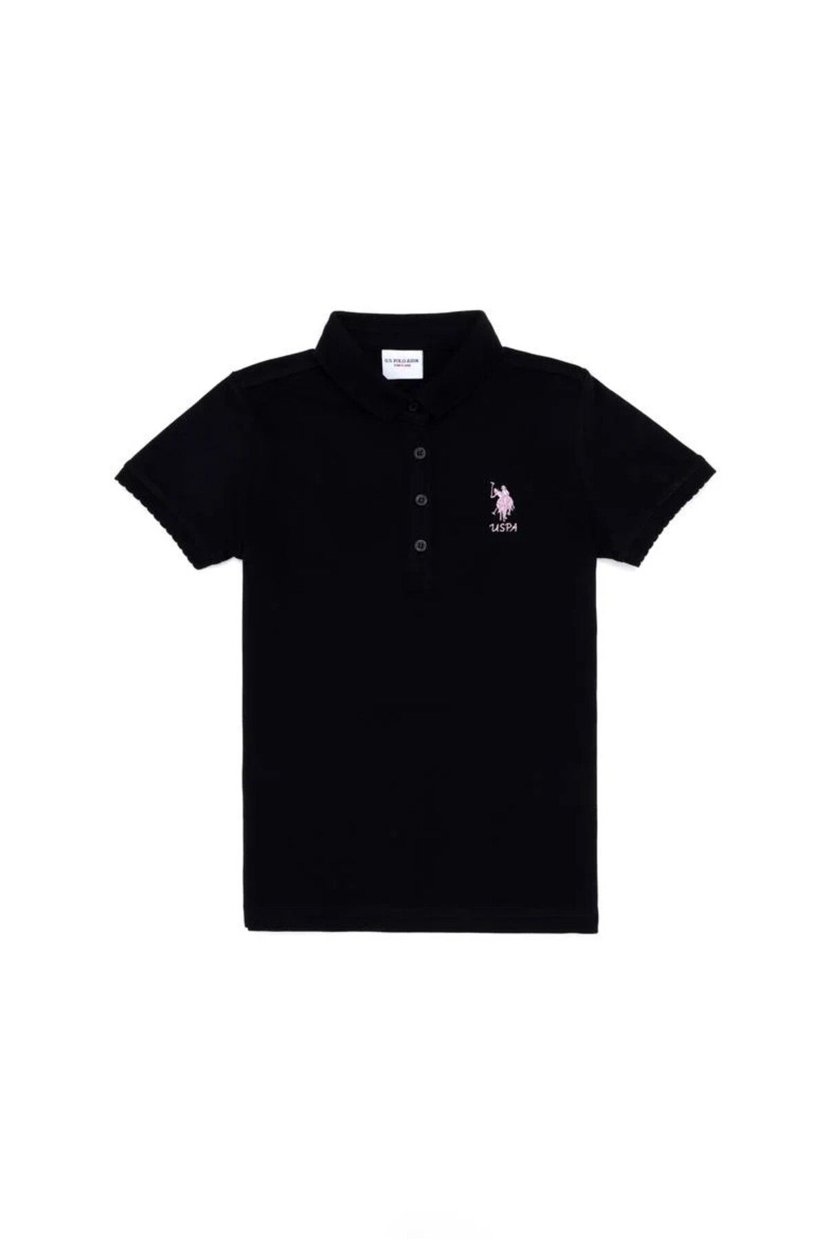 تی شرت یقه پولو پایه دخترانه U.S. Polo Assn.