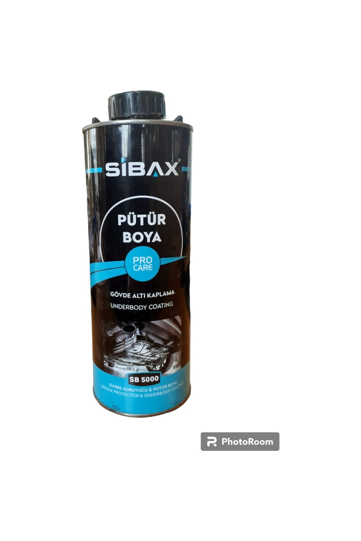 Spreycim Sibax SB5000 Gövde Altı Koruma Darbe Koruyucu Pütür Boya Siyah 1000 ML