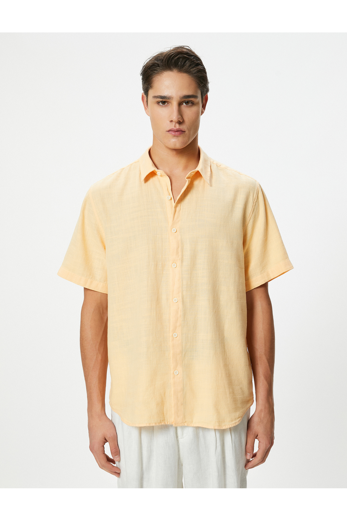 پیراهن مردانه کوتون | 4SAM60034HW Koton - Image 3