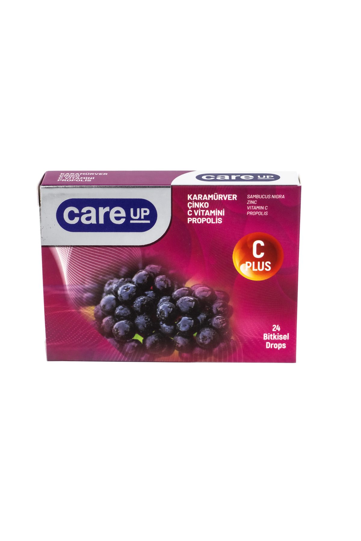 careup Karamürver, Çinko, Propolis Ve C Vitamini İçeren Pastil 24'lü
