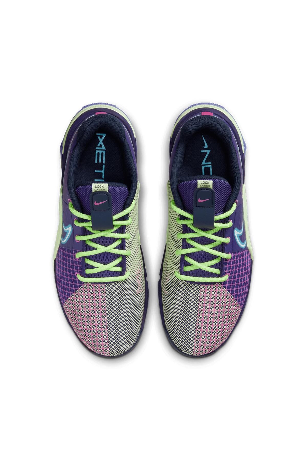 کفش دو و تمرین آبی مردانه زنانه ورزشی Metcon 8 Amp DV1168 500 Nike