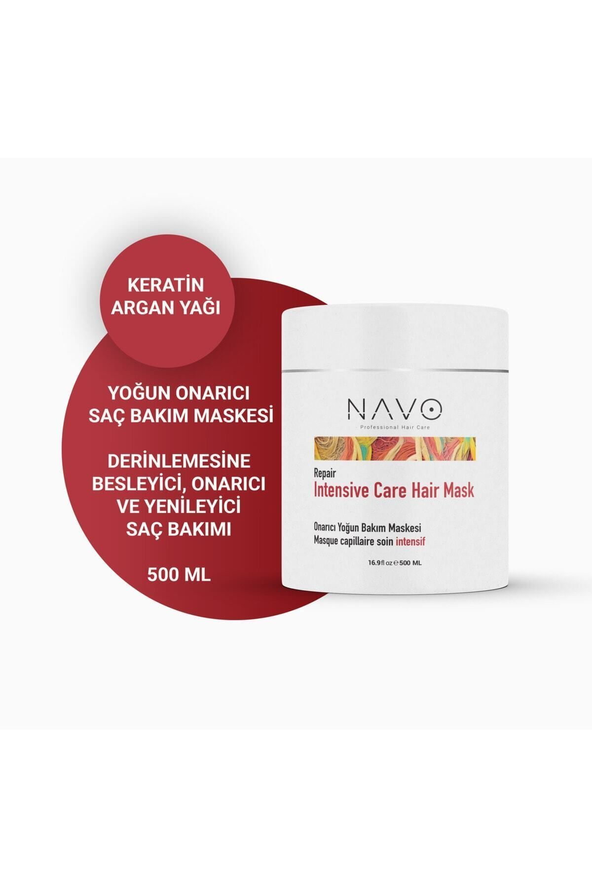 Yıpranmış Saçlar Için Onarıcı Yoğun Bakım Saç Maskesi / Intensive Care Hair Mask — navo-icm-01 — تصویر 2 از 4