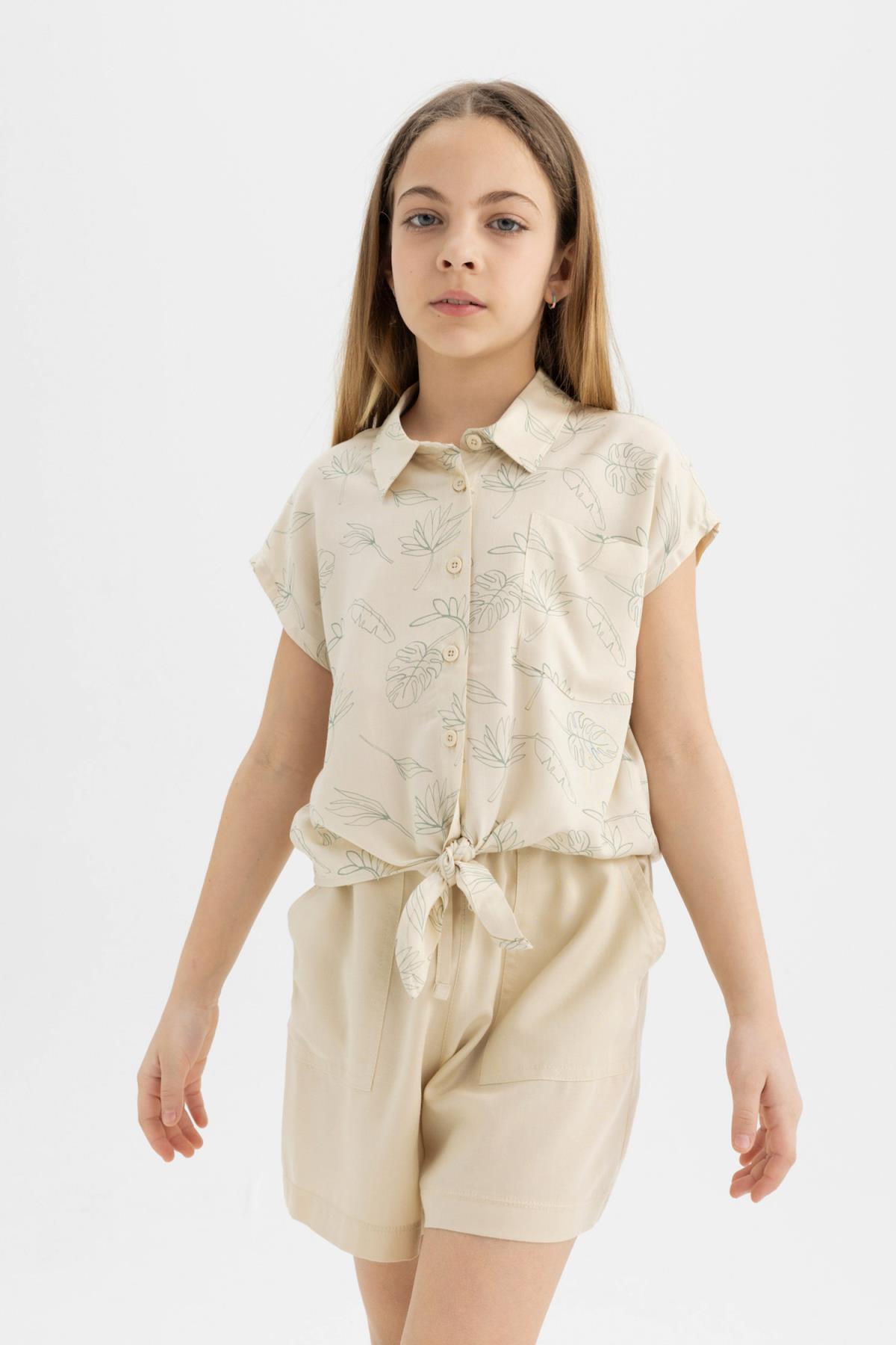 شلوارک دخترانه دفاکتو | B5050A824HS Defacto - Image 4