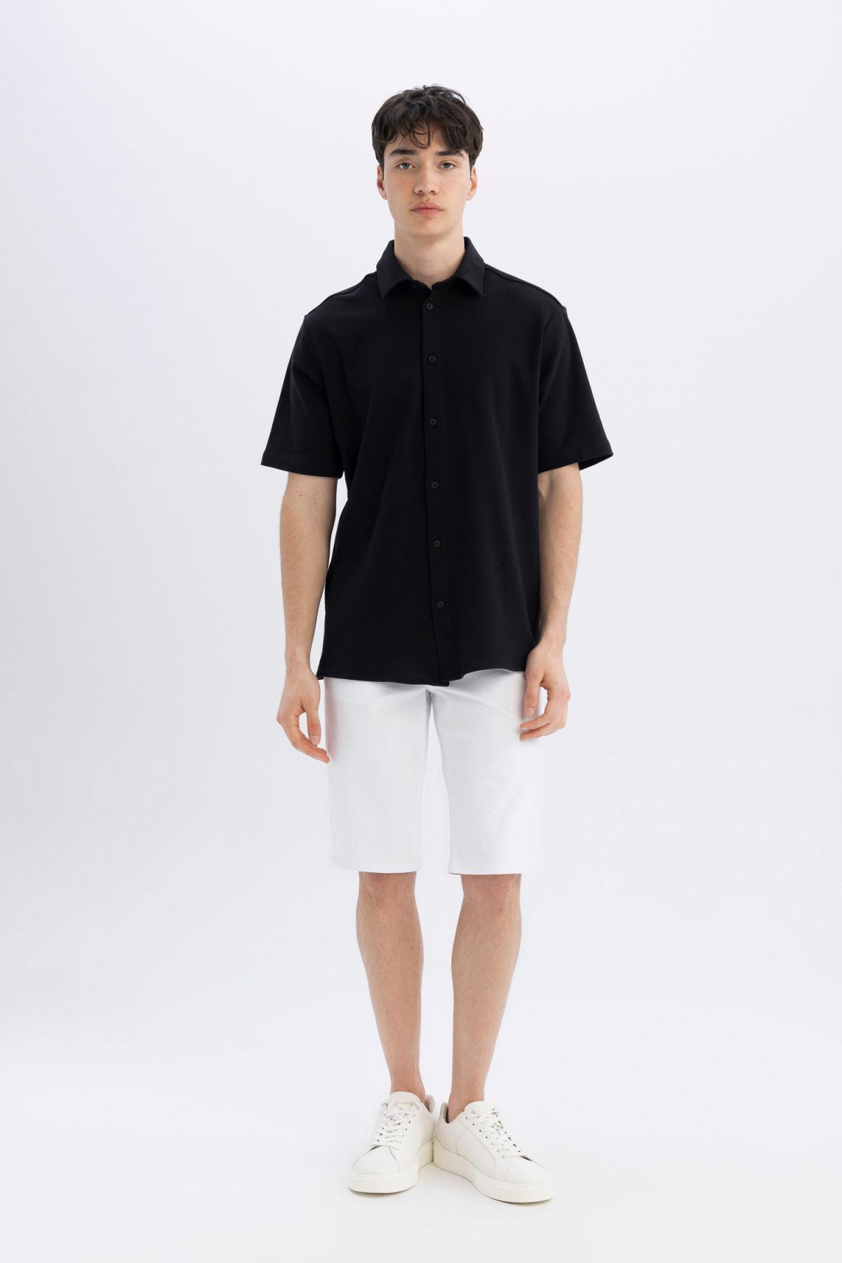 پیراهن مردانه دفاکتو | D1902AX24HS Defacto - Image 2