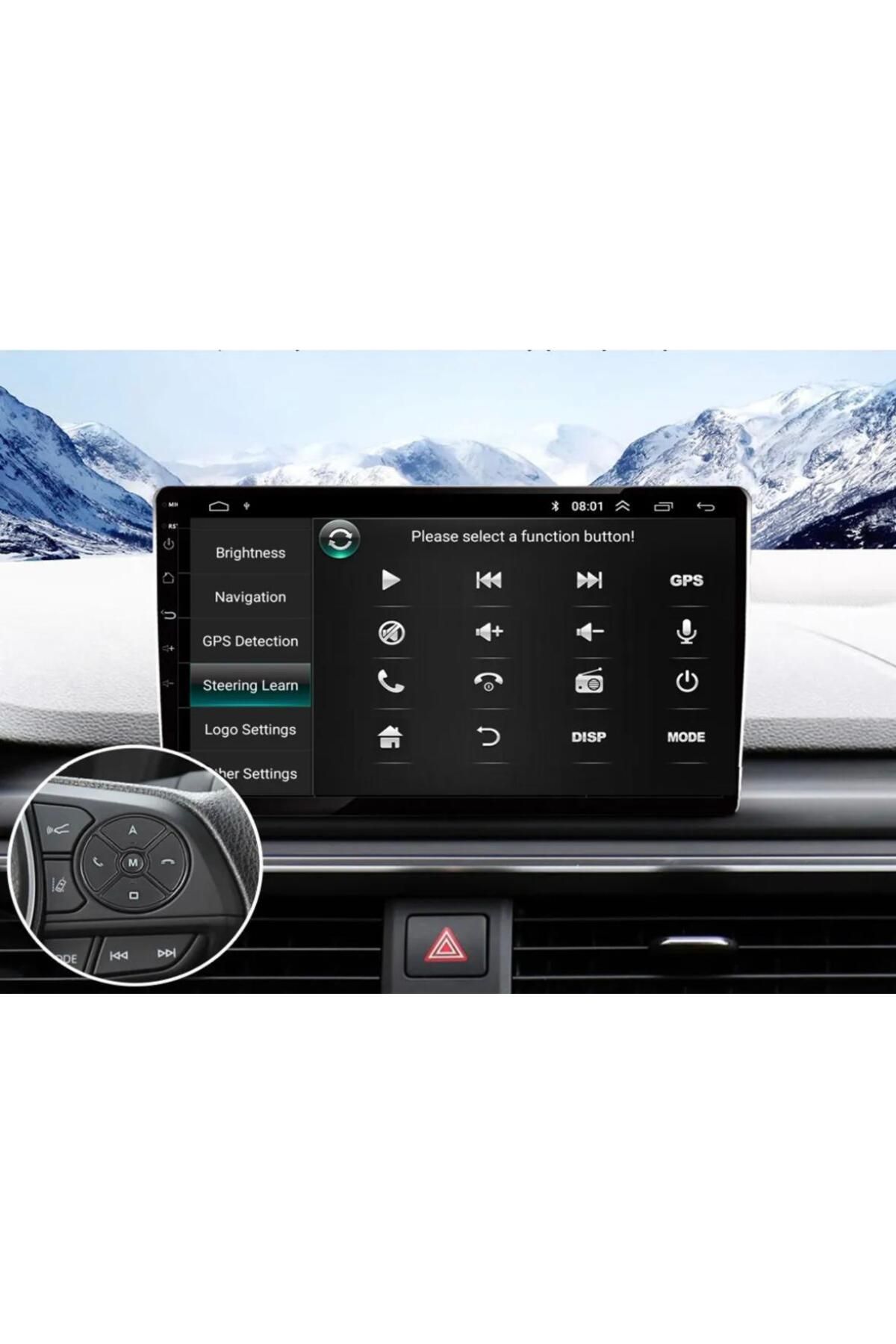 NAVİPRİME-Citroen Nemo - with Carplay, Android Multimedia, 8Gb Ram, 128Gb Memory, Navigation USB Bt 6