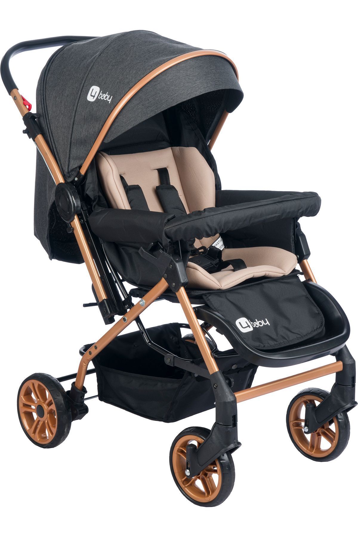 Двусторонняя детская коляска 4 Baby Travel System с чехлом для ног 2342342324