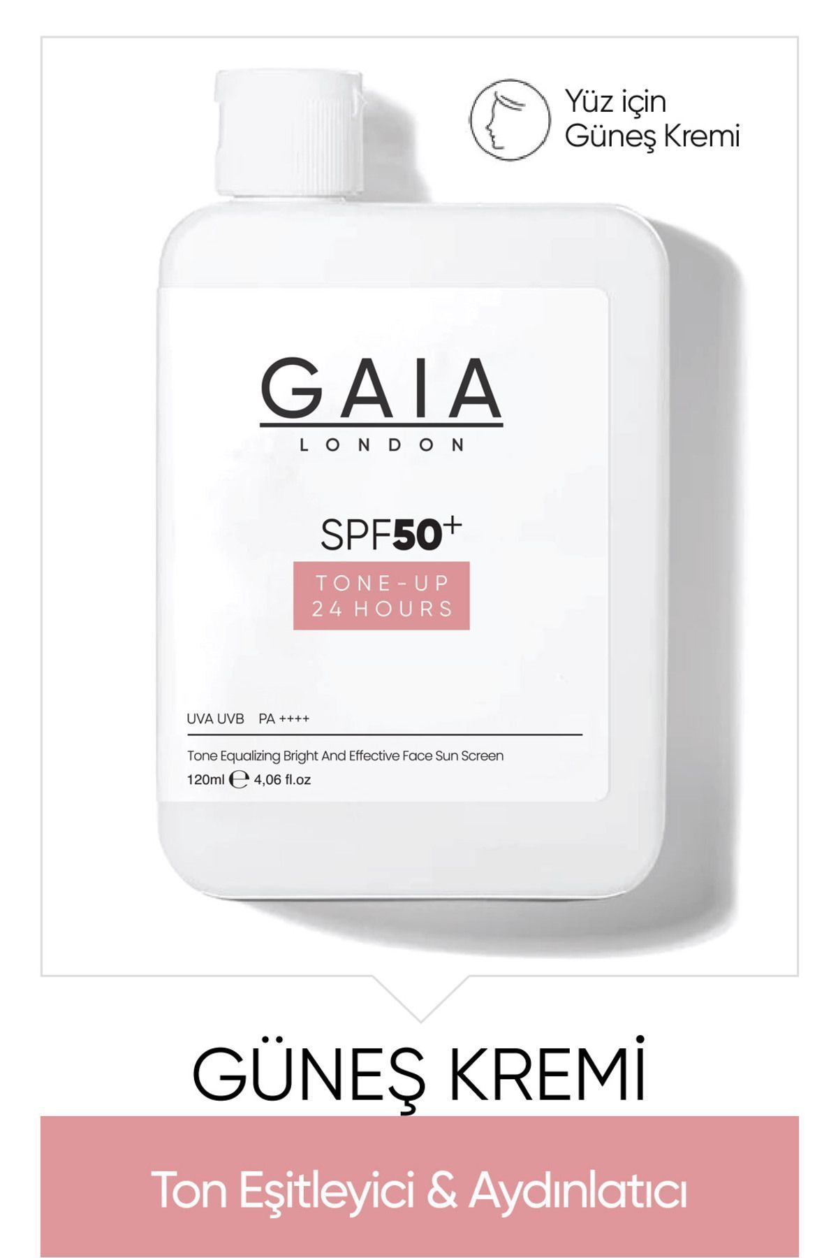 Ton Eşitleyici, Aydınlık Etkili Yüksek Koruma Ve Nemlendirici 50spf Uva/uvb 120 ml Güneş Kremi