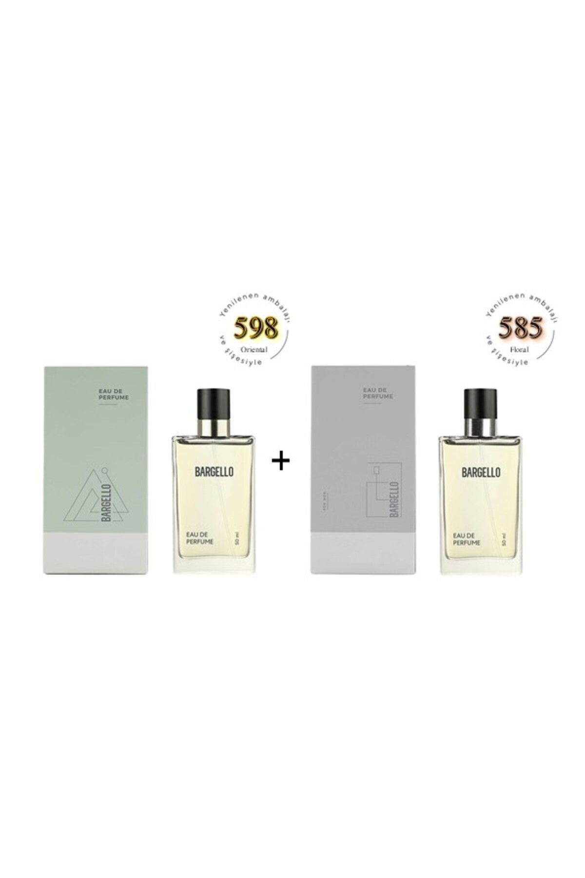 598 + 585 عطر یونیسکس/مردانه Edp 50 میلی لیتر شرقی/گلی Bargello