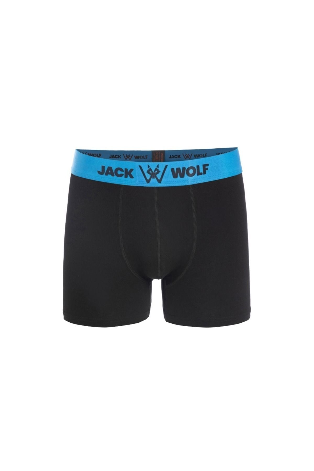 jack wolf 3 lü VIP Premium pamuklu likralı erkek boxer görsel 3