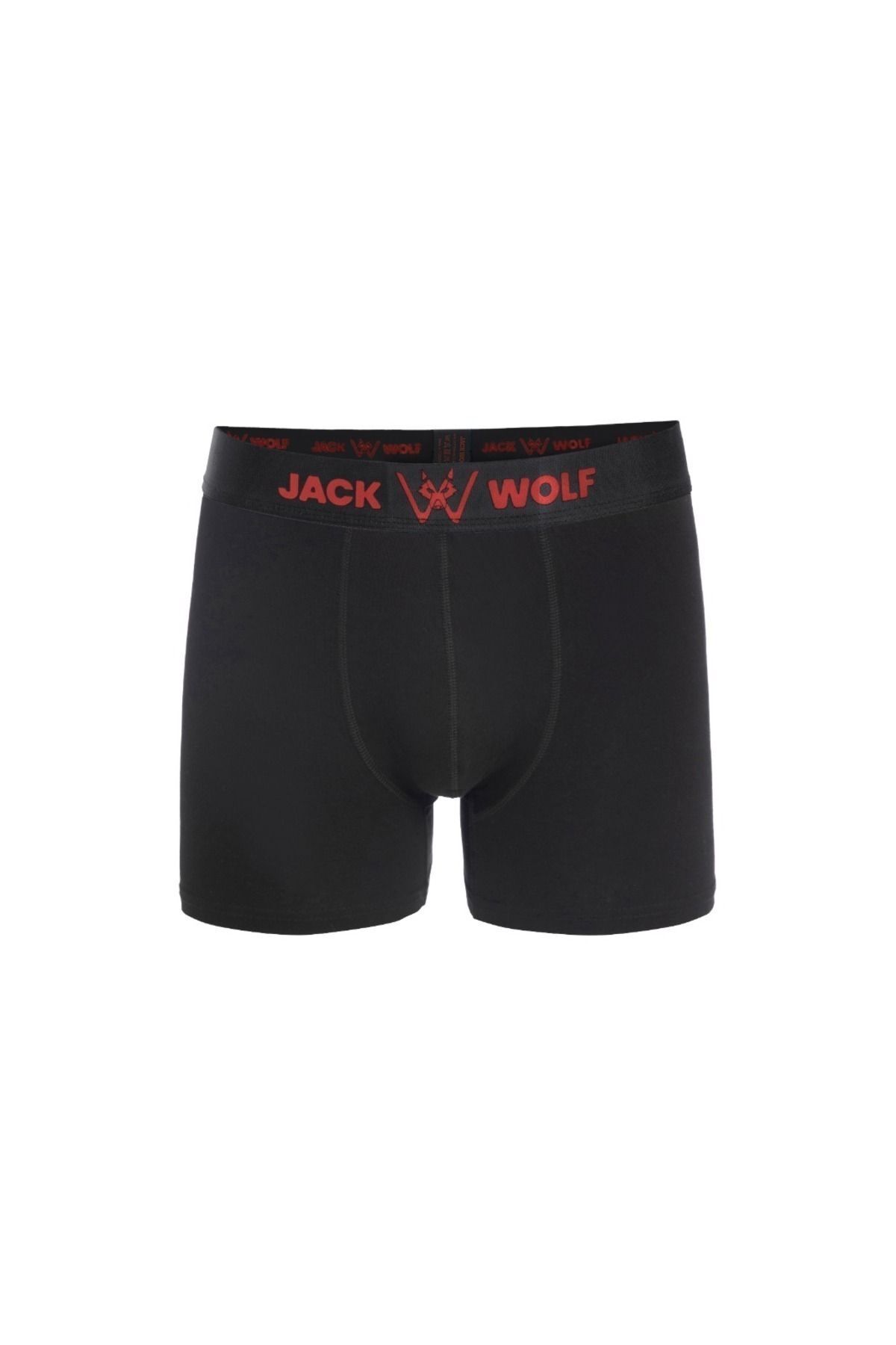 jack wolf 3 lü VIP Premium pamuklu likralı erkek boxer görsel 5