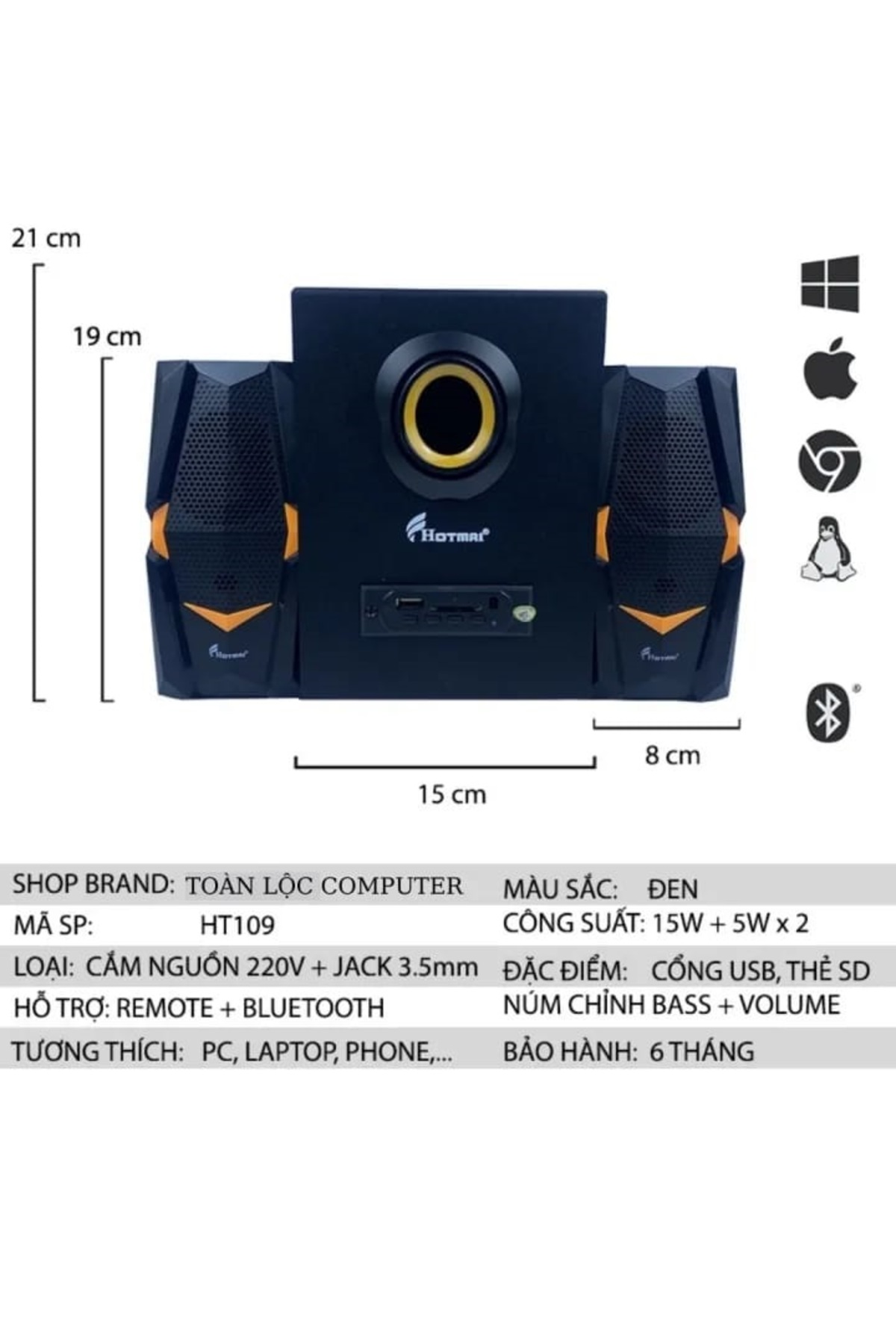 LED Işıklı Bluetooth Hoparlör - mükemmel Oyun Film Partisi Multimedya 2.1 Subwoofer Hoparlör Sistemi 2