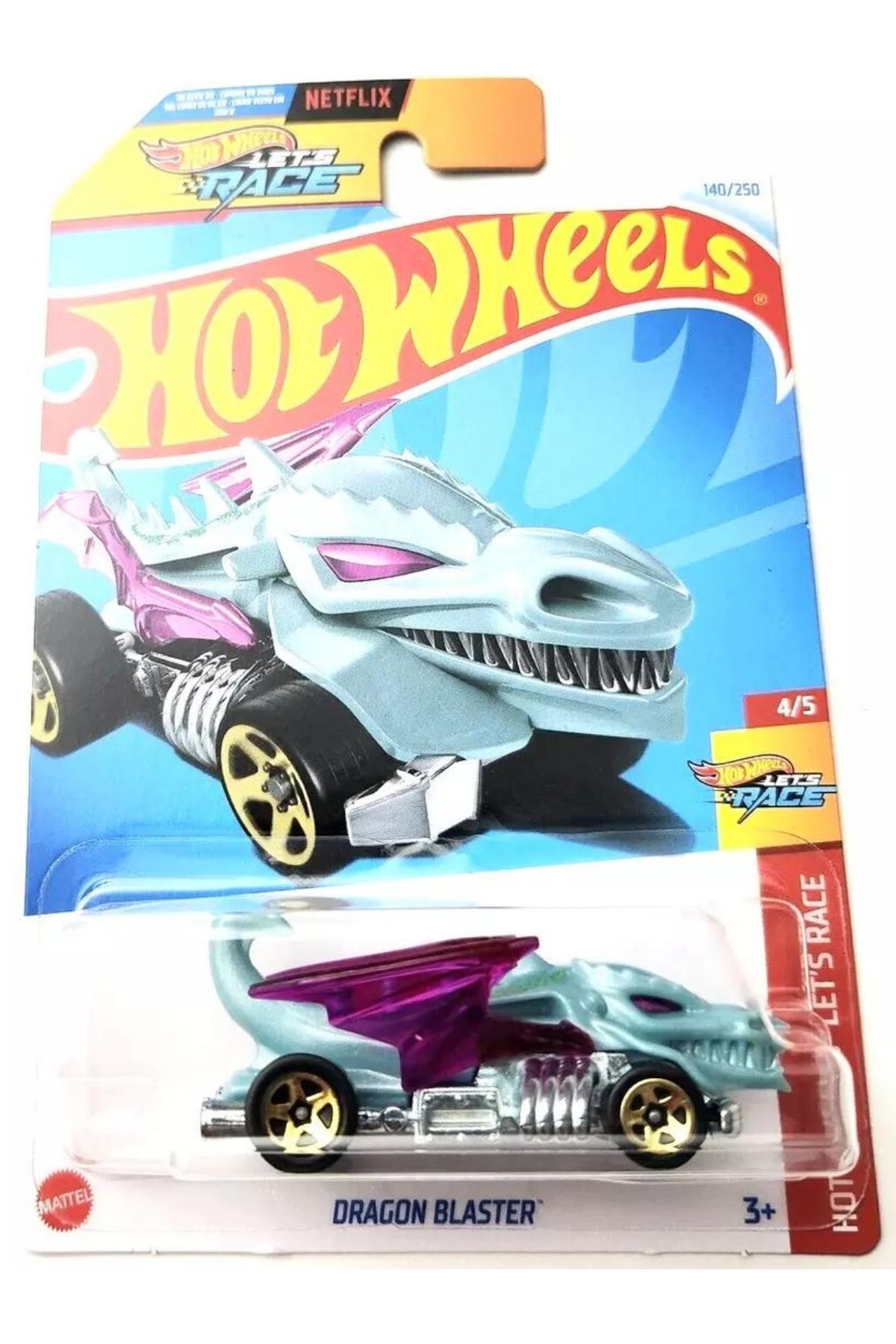 ماشین اسباب‌بازی Dragon Blaster 2024 HOT WHEELS