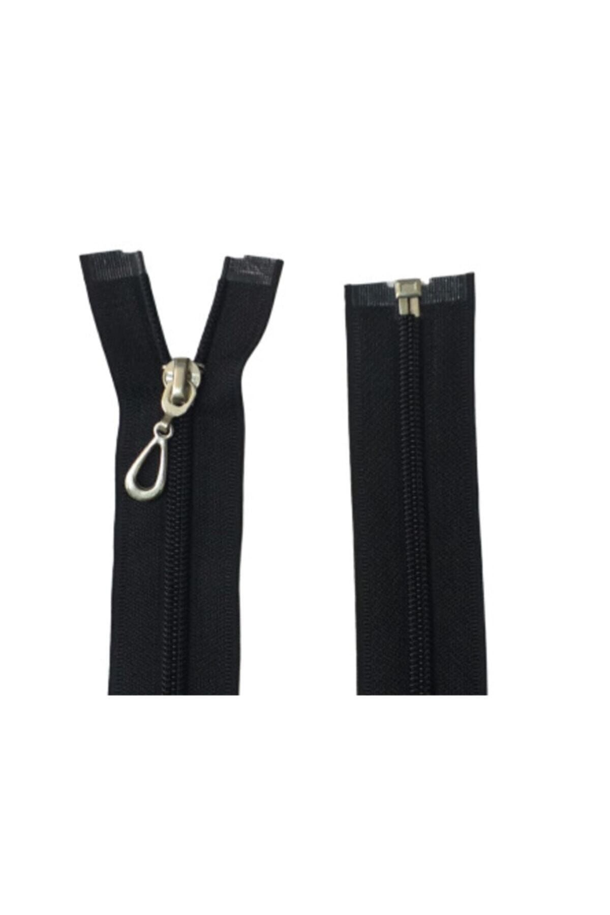 80 Cm Black Zipper 2 Pieces