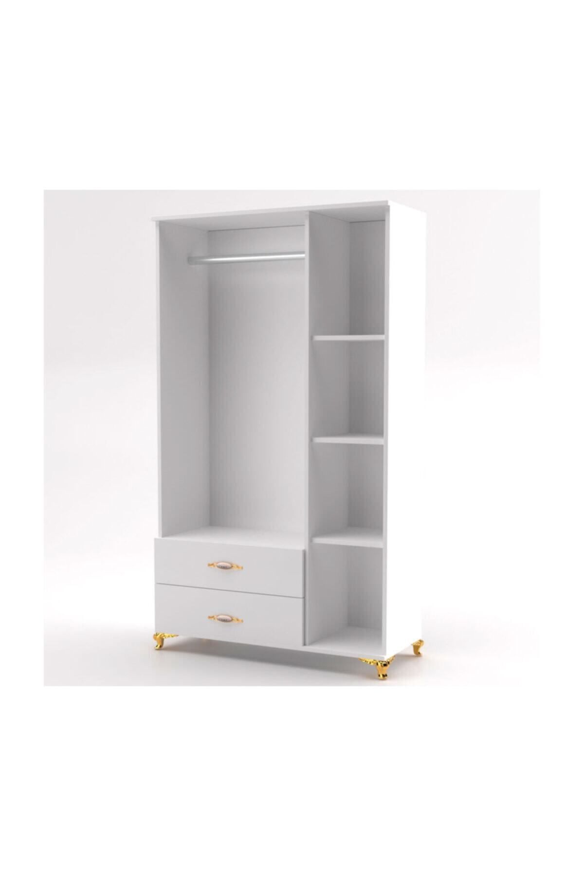 Bygolden Avangard 3 Kapılı 2 Çekmeceli Gardırop fotoğrafı 2 (önizleme)