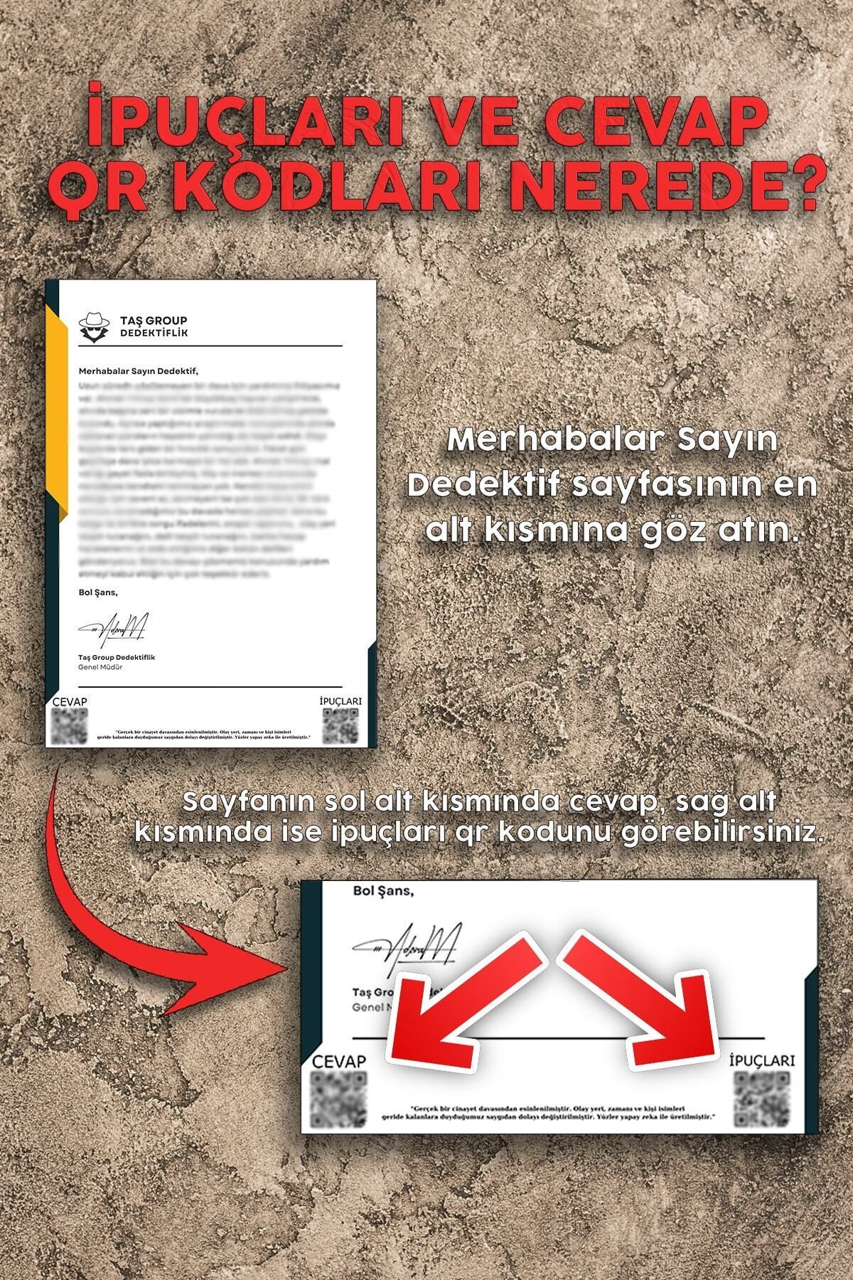 Taş Group Dedektiflik Dedektiflik Oyunu - Cinayet Oyunu - Dedektif Oyunu - Kutu Oyunları - Oyun fotoğrafı 2 (önizleme)