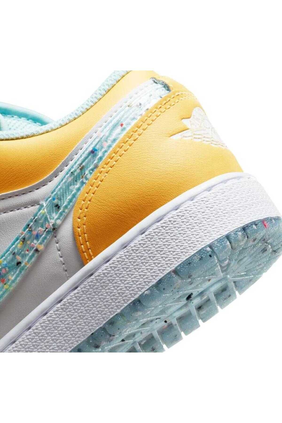 اسنیکر چند رنگ دخترانه و پسرانه بچگانه Air Jordan 1 کفش بسکتبال ان Low Se Gs DX4375 800 Nike