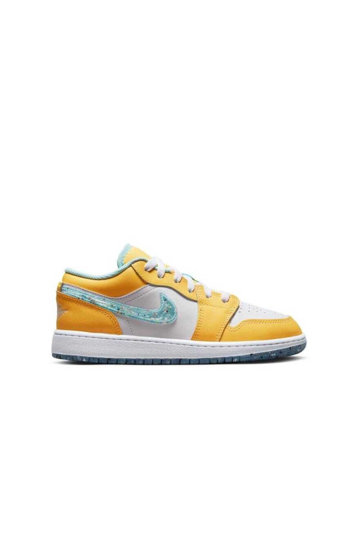 اسنیکر چند رنگ دخترانه و پسرانه بچگانه Air Jordan 1 کفش بسکتبال ان Low Se Gs DX4375 800 Nike