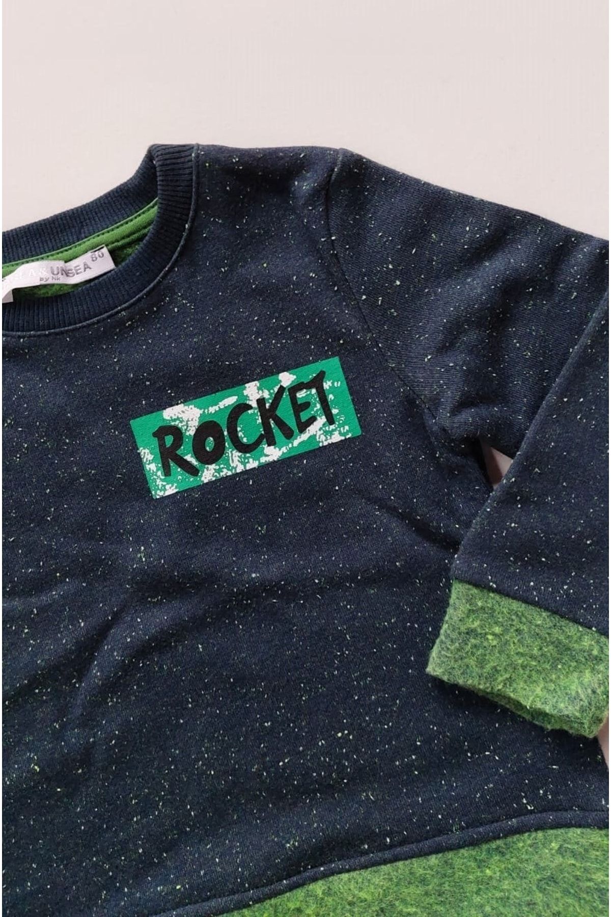 Nk Kids Erkek Bebek Indigo Renk Rocket Sweatshirt fotoğrafı 3 (önizleme)