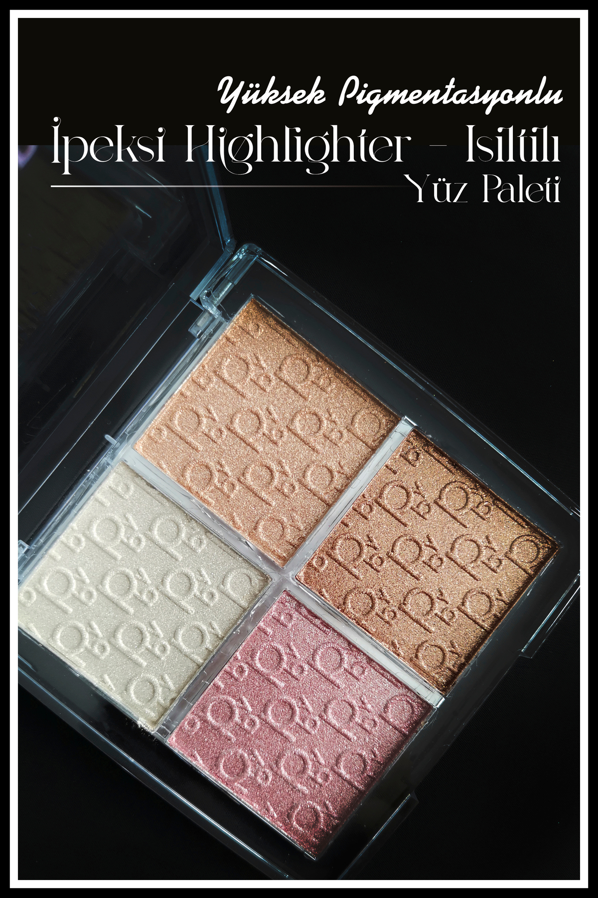 Nera Classy Highlighter Palet - İpeksi Highlighter - Aydınlatıcı Palet Pretyy