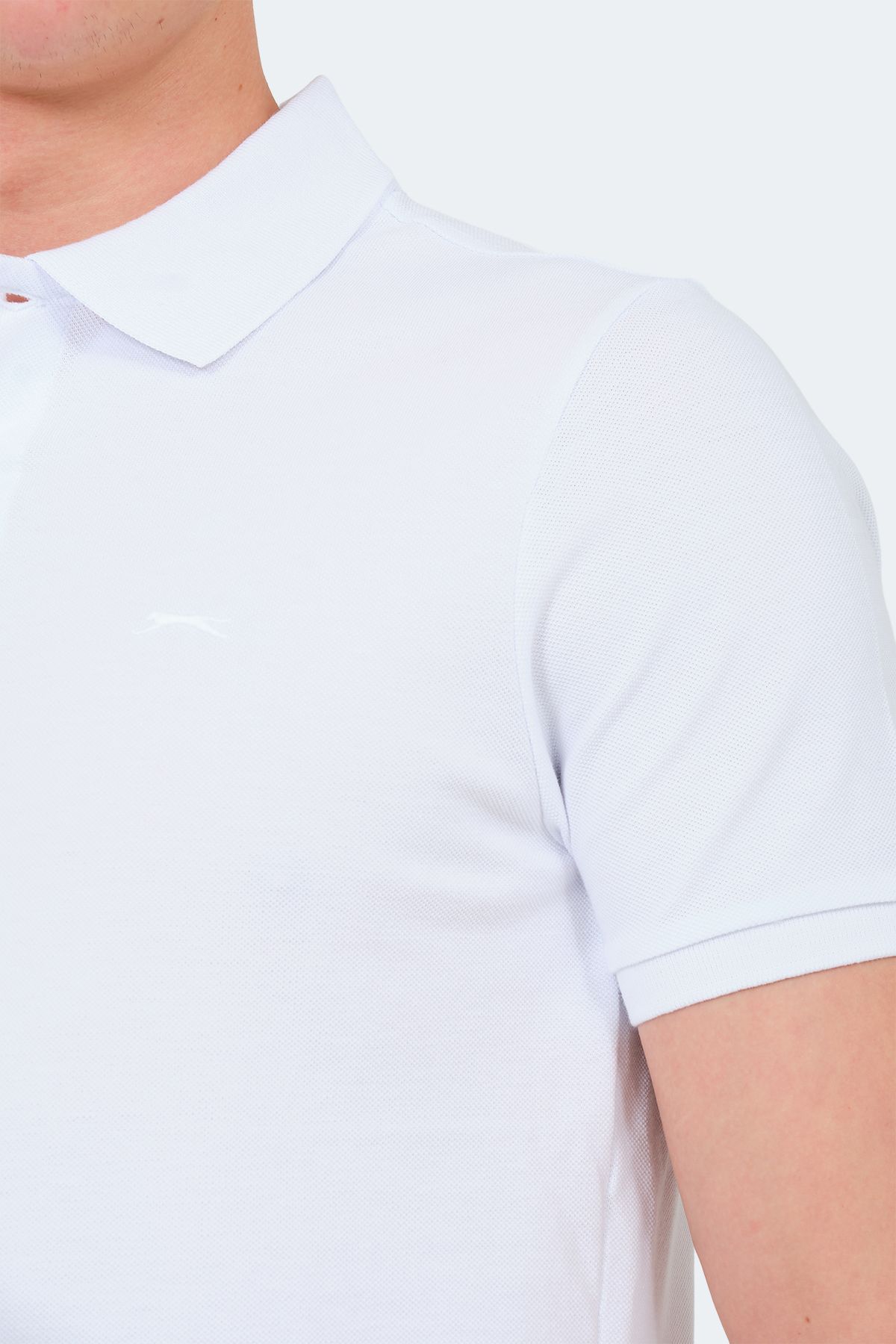 Slazenger-Tricou alb pentru bărbați VALE KTN 5